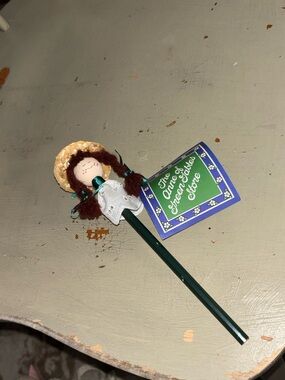 Rare find The Anne of green gables store.  Anne pencil